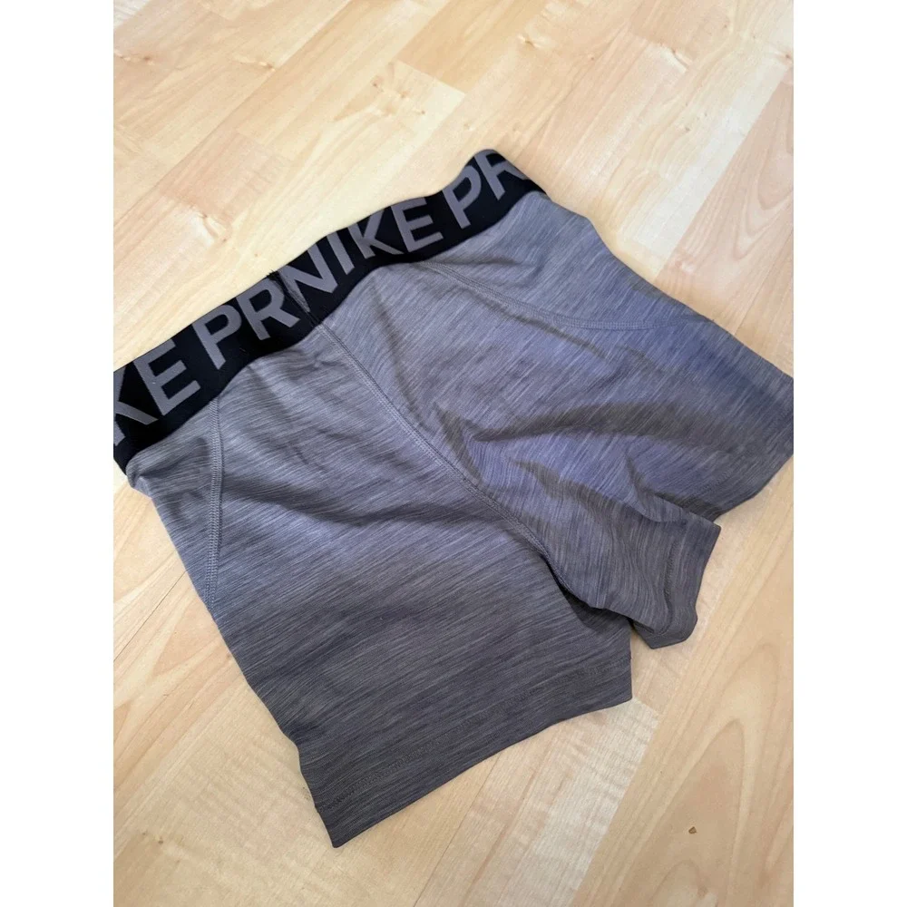 Nike pro heather grey athletic‎ shorts